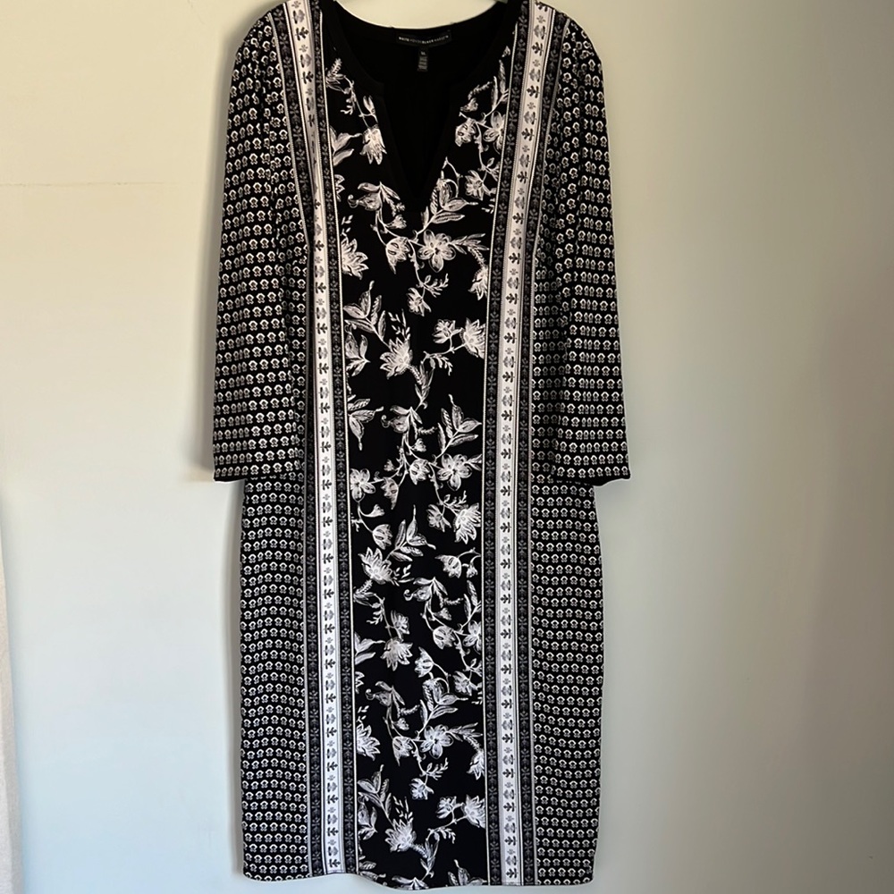 WHITE HOUSE BLACK MARKET JERSEY DRESS